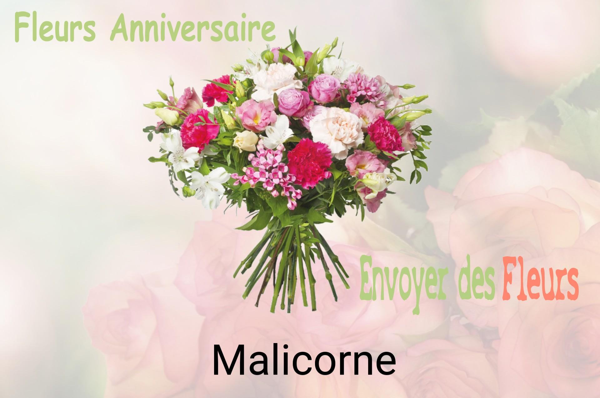 Bouquet de fleurs d’anniversaire livré à Malicorne
